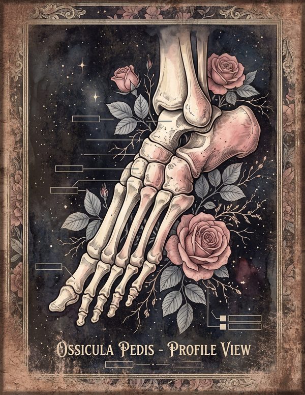 Junk Journal Papers: Printable Vintage Pages - Gothic Anatomy Theatre - Commercial Use — image 5