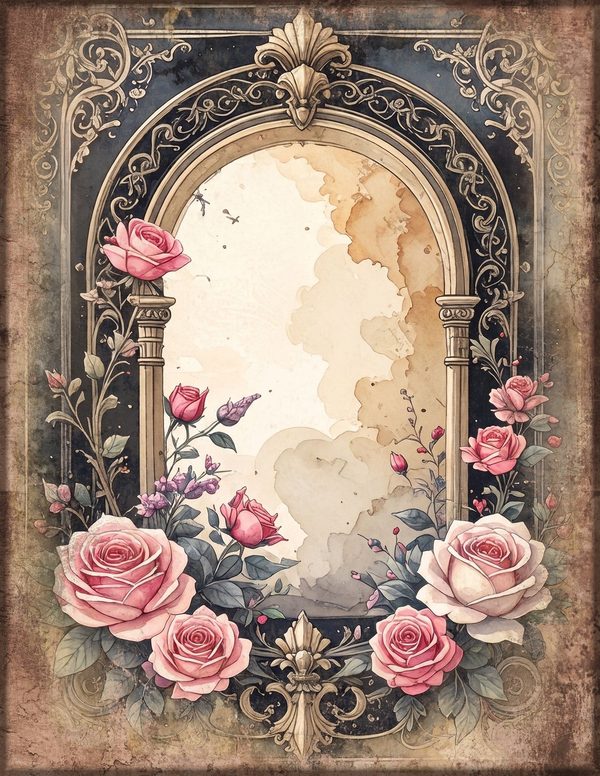 Junk Journal Papers: Printable Vintage Pages - Gothic Anatomy Theatre - Commercial Use — image 57