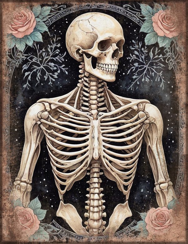 Junk Journal Papers: Printable Vintage Pages - Gothic Anatomy Theatre - Commercial Use — image 62