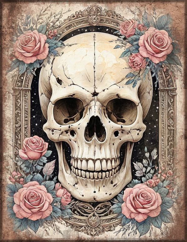 Junk Journal Papers: Printable Vintage Pages - Gothic Anatomy Theatre - Commercial Use — image 68