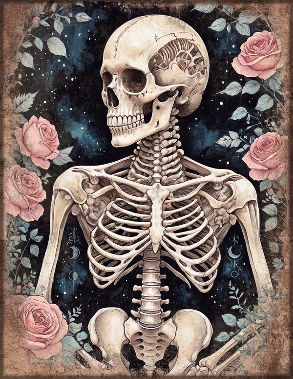 Junk Journal Papers: Printable Vintage Pages - Gothic Anatomy Theatre - Commercial Use — image 69