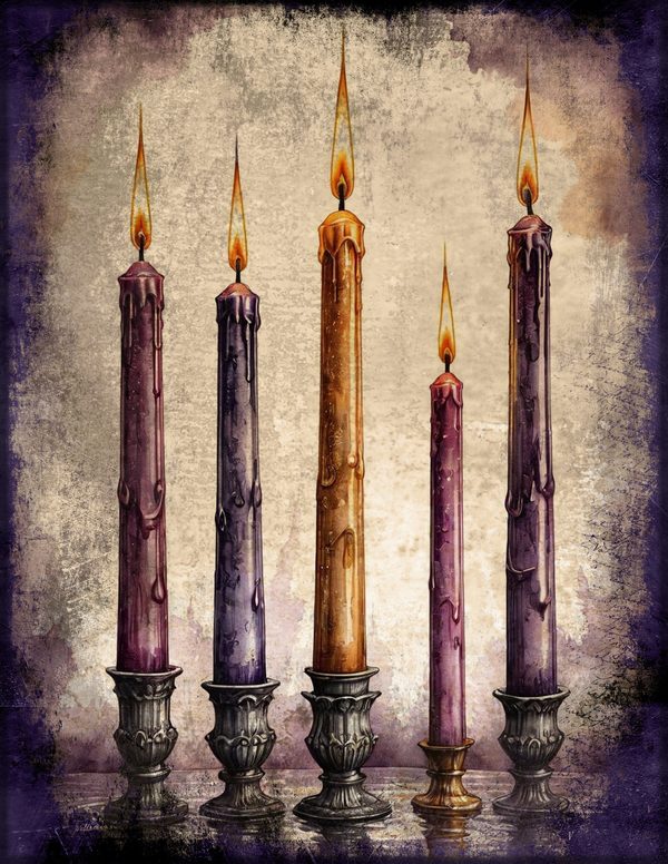 Junk Journal Papers: Printable Vintage Pages - Gothic Seance - Commercial Use — image 13