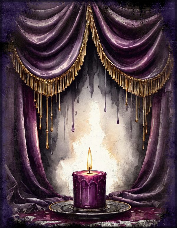 Junk Journal Papers: Printable Vintage Pages - Gothic Seance - Commercial Use — image 40