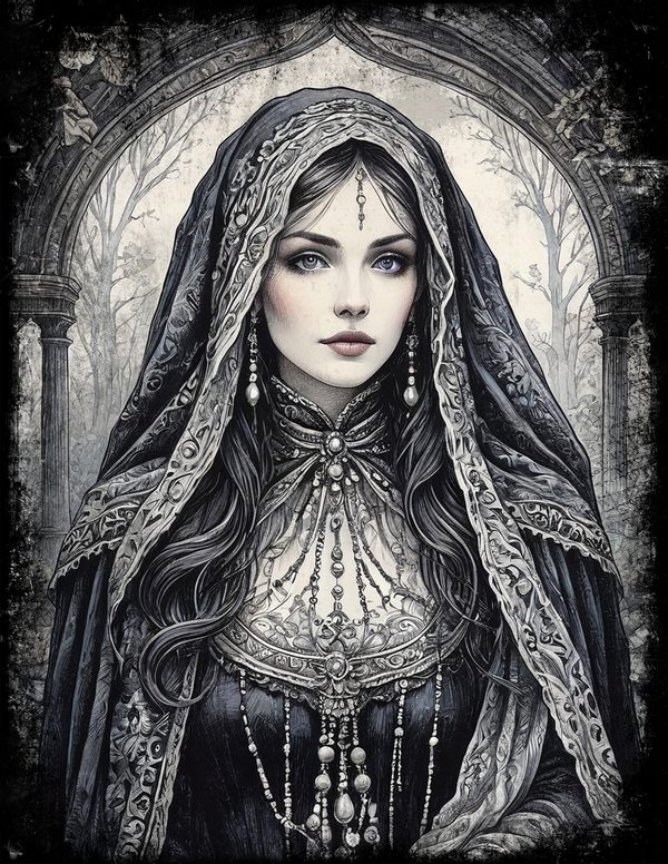 Junk Journal Papers: Printable Vintage Pages - Memento Mori - Commercial Use — image 19