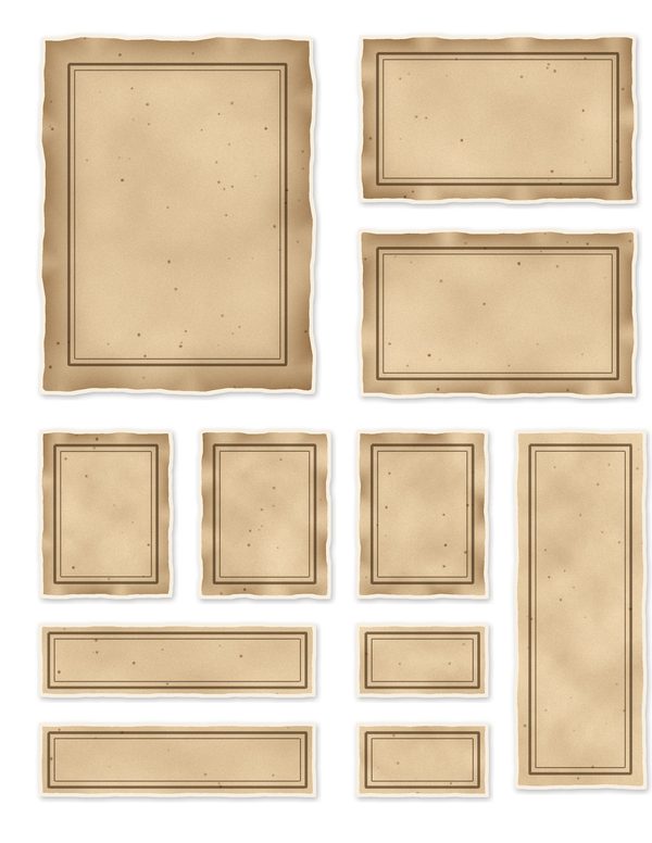 Treasure Chest Junk Journal Kit: Digital Scrapbook Paper - Pirates and Privateers - Commercial Use — image 32