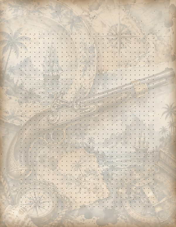 Cannons and Cutlasses Junk Journal Kit: Scrapbook Paper - Pirates and Privateers - Commercial Use — image 57