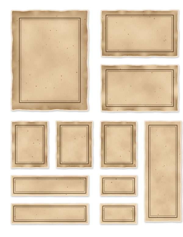 Compass and Spyglass Junk Journal Kit: Scrapbook Paper - Pirates and Privateers - Commercial Use — image 32