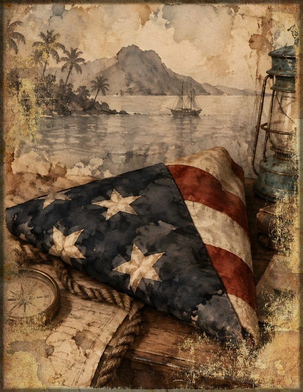 Jolly Roger Junk Journal Kit: Digital Scrapbook Paper - Pirates and Privateers - Commercial Use — image 17