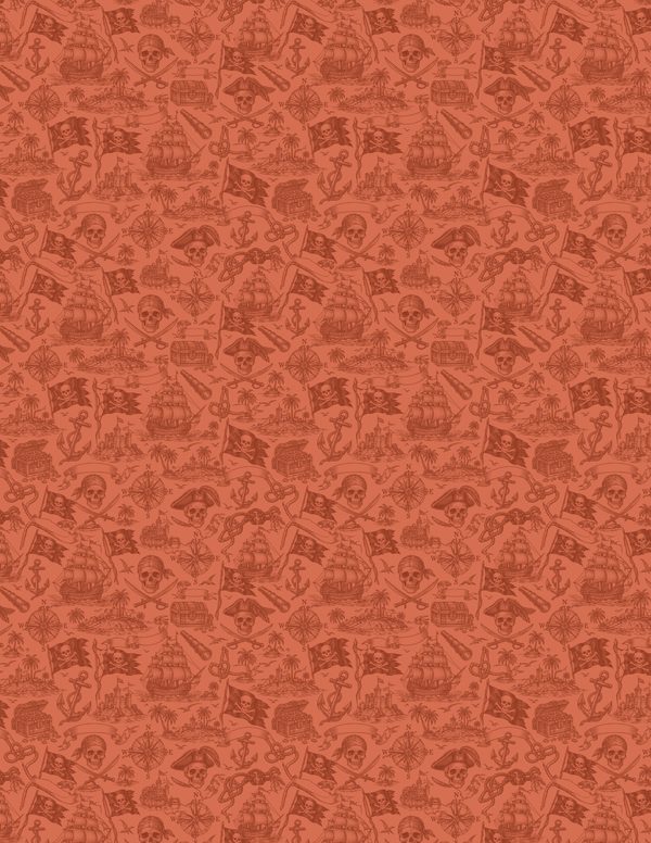 Jolly Roger Junk Journal Kit: Digital Scrapbook Paper - Pirates and Privateers - Commercial Use — image 37