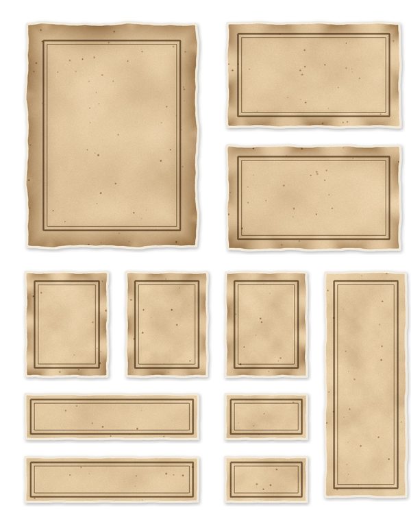 Pirate Ship Junk Journal Kit: Digital Scrapbook Paper - Pirates and Privateers - Commercial Use — image 32