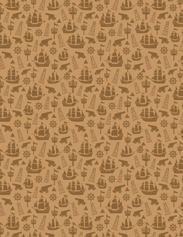 Pirate Ship Junk Journal Kit: Digital Scrapbook Paper - Pirates and Privateers - Commercial Use — image 36