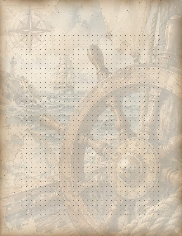 Pirate Ship Junk Journal Kit: Digital Scrapbook Paper - Pirates and Privateers - Commercial Use — image 57