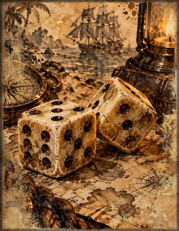 Pirate Tavern Junk Journal Kit: Digital Scrapbook Paper - Pirates and Privateers - Commercial Use — image 13