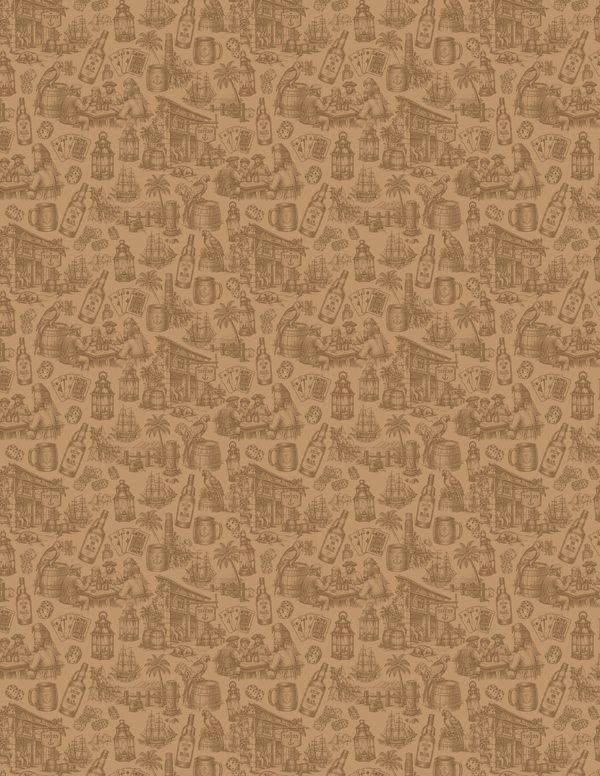 Pirate Tavern Junk Journal Kit: Digital Scrapbook Paper - Pirates and Privateers - Commercial Use — image 37