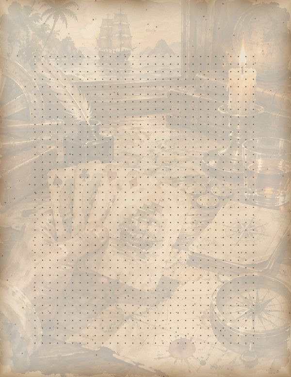 Pirate Tavern Junk Journal Kit: Digital Scrapbook Paper - Pirates and Privateers - Commercial Use — image 57