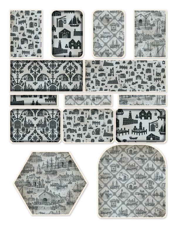 Ports and Harbors Junk Journal Kit: Scrapbook Paper - Pirates and Privateers - Commercial Use — image 45