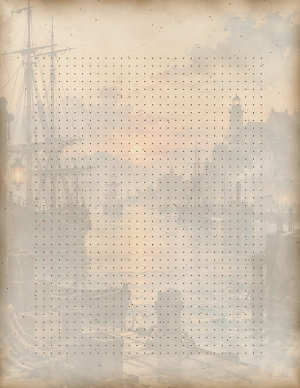 Ports and Harbors Junk Journal Kit: Scrapbook Paper - Pirates and Privateers - Commercial Use — image 57