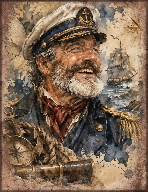 Pirate Captain Junk Journal Kit: Digital Scrapbook Paper - Pirates and Privateers - Commercial Use — image 18