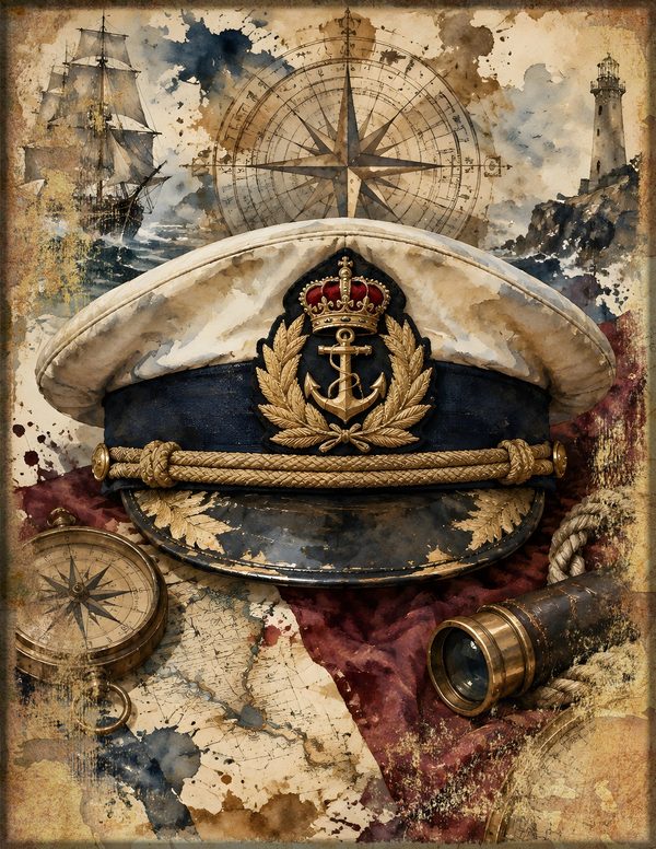 Pirate Captain Junk Journal Kit: Digital Scrapbook Paper - Pirates and Privateers - Commercial Use — image 19