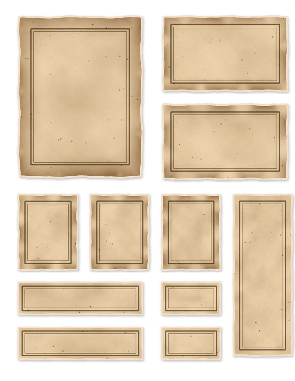 Pirate Captain Junk Journal Kit: Digital Scrapbook Paper - Pirates and Privateers - Commercial Use — image 32