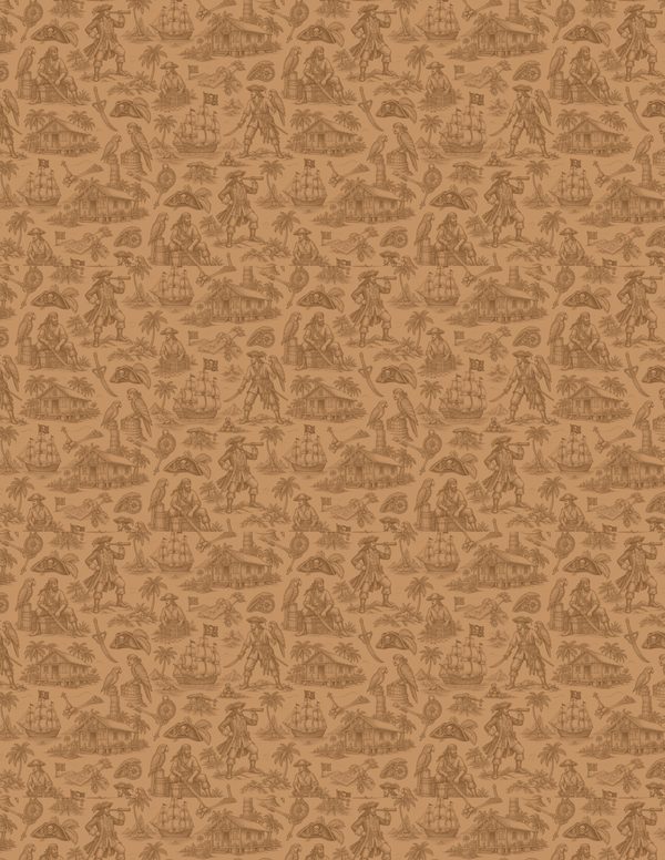 Pirate Captain Junk Journal Kit: Digital Scrapbook Paper - Pirates and Privateers - Commercial Use — image 37
