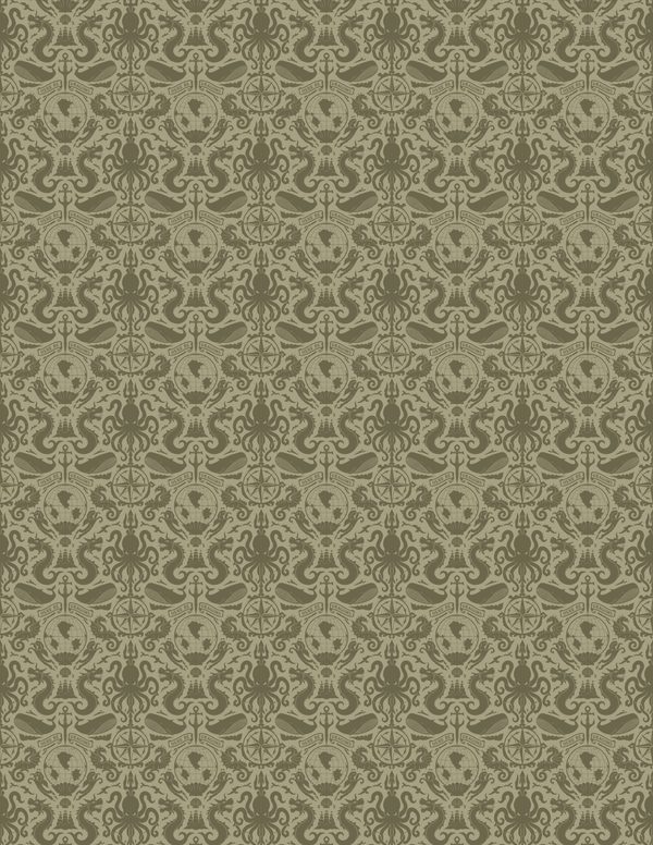 Sea Monsters Junk Journal Kit: Digital Scrapbook Paper - Pirates and Privateers - Commercial Use — image 38