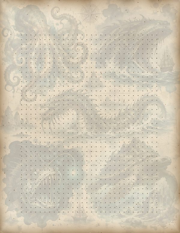Sea Monsters Junk Journal Kit: Digital Scrapbook Paper - Pirates and Privateers - Commercial Use — image 57