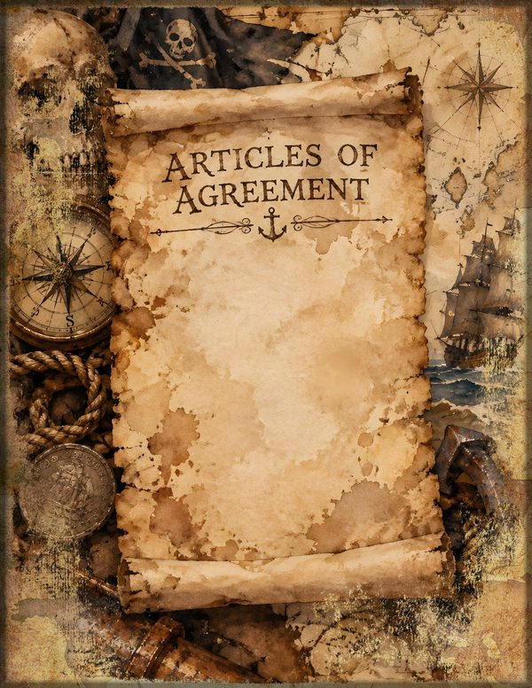 Wanted Posters Junk Journal Kit: Digital Scrapbook Paper - Pirates and Privateers - Commercial Use — image 3