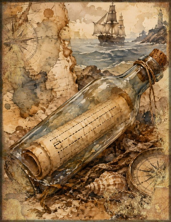 Wanted Posters Junk Journal Kit: Digital Scrapbook Paper - Pirates and Privateers - Commercial Use — image 13