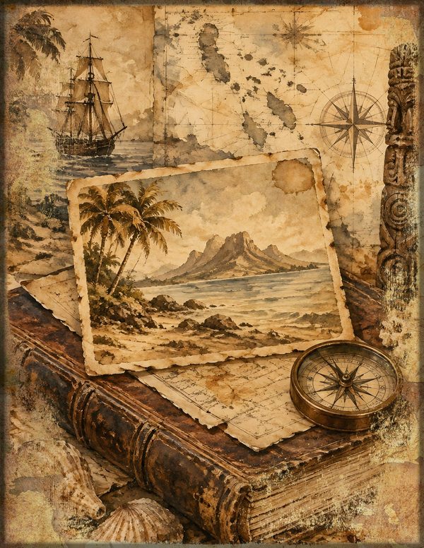 Wanted Posters Junk Journal Kit: Digital Scrapbook Paper - Pirates and Privateers - Commercial Use — image 17