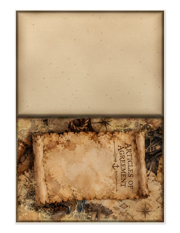 Wanted Posters Junk Journal Kit: Digital Scrapbook Paper - Pirates and Privateers - Commercial Use — image 23