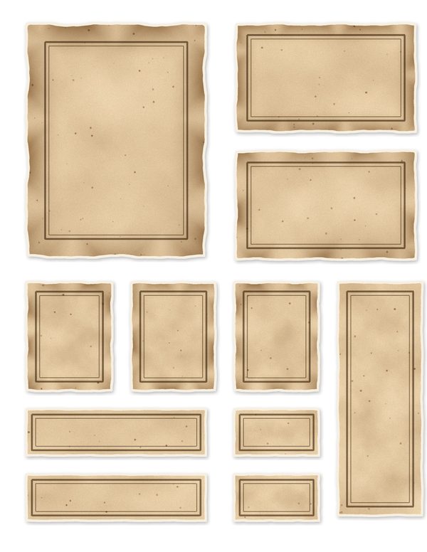 Wanted Posters Junk Journal Kit: Digital Scrapbook Paper - Pirates and Privateers - Commercial Use — image 32