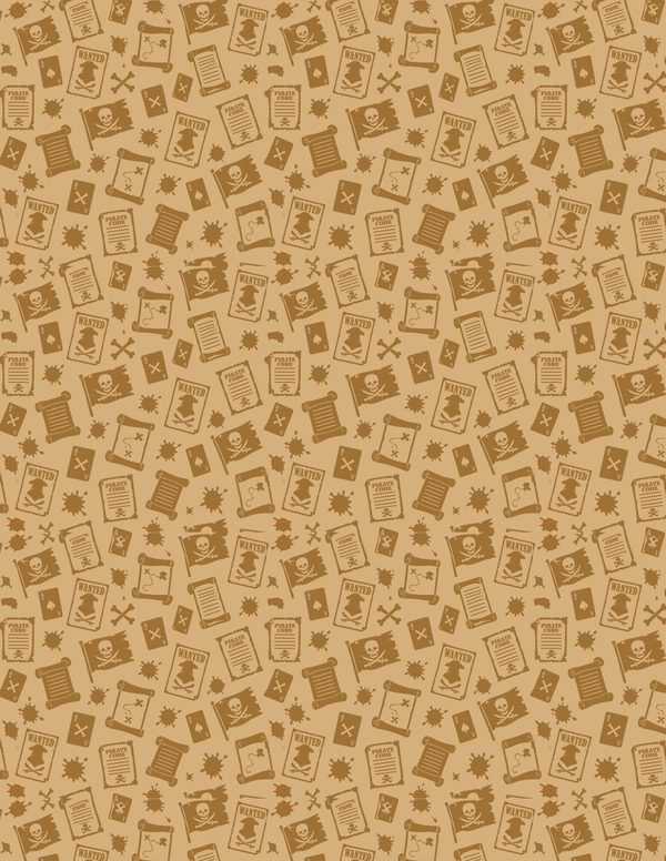 Wanted Posters Junk Journal Kit: Digital Scrapbook Paper - Pirates and Privateers - Commercial Use — image 36