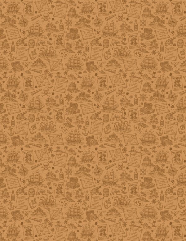 Wanted Posters Junk Journal Kit: Digital Scrapbook Paper - Pirates and Privateers - Commercial Use — image 37