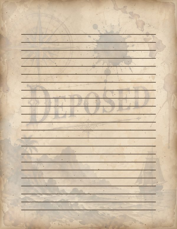 Wanted Posters Junk Journal Kit: Digital Scrapbook Paper - Pirates and Privateers - Commercial Use — image 54